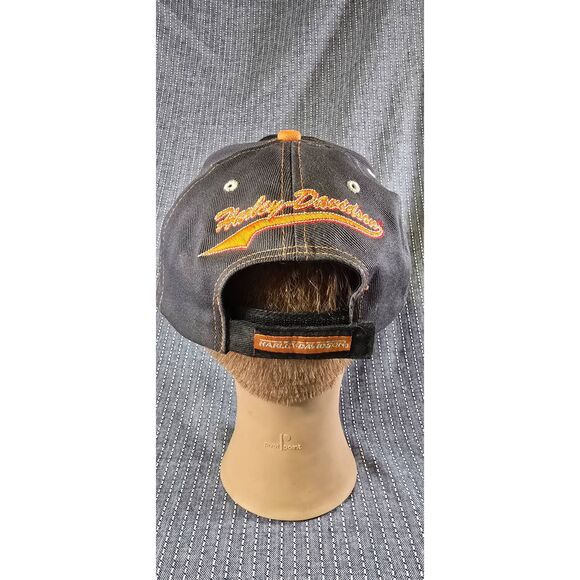 VINTAGE 2000s Harley Davidson Embroidered Hat - Picture 4 of 8